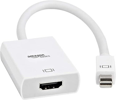 Amazon Basics Mini-DisplayPort-auf-HDMI-Adapter, 1 Stück, Weiß